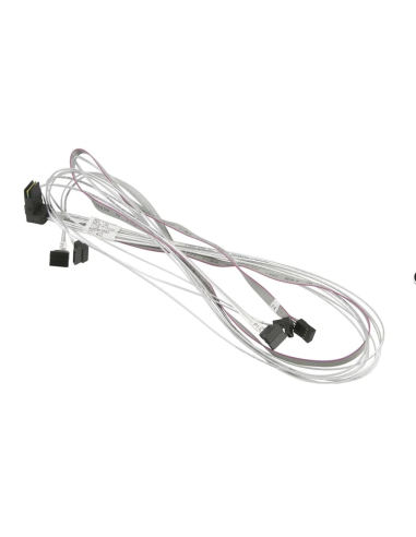KABEL SUPERMICRO MINISAS SFF-8087 NA 4xSATA KĄTOWY 75CM 90CM CBL-SAST-0644