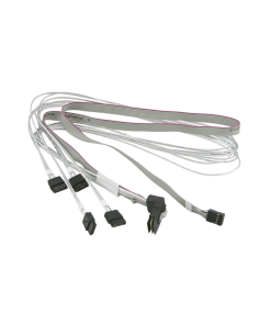 KABEL SUPERMICRO MINISAS SFF-8087 KĄTOWY NA 4xSATA 75CM CBL-SAST-0659