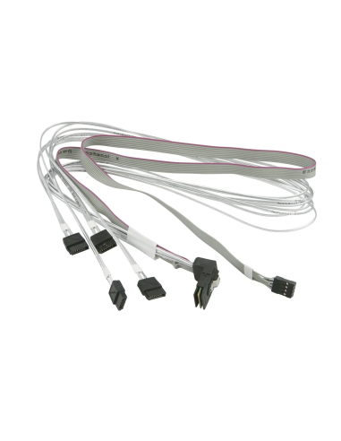 KABEL SUPERMICRO MINISAS SFF-8087 KĄTOWY NA 4xSATA 75CM CBL-SAST-0659