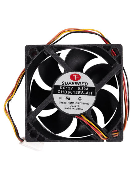 WENTYLATOR SUPERRED DC 12V 0.3A 60MM 4 PIN CHD6012ES-AH