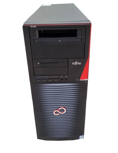 NOWA STACJA GRAFICZNA FUJITSU R970B 6-CORE BRONZE 16GB 2X1TB SSD P2200 W11