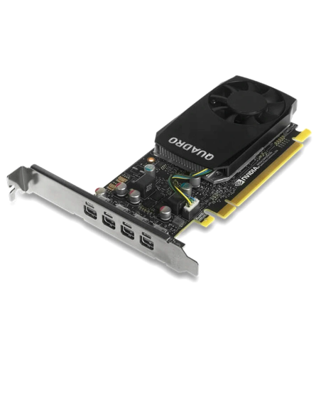 DELL NVIDIA QUADRO P600 2GB GDDR5 4xMINI DISPLAYPORT FULL 09460M
