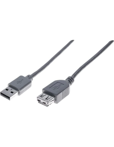 KABEL RALLONGE ECO USB-A-USB-A POPIELATY 1.8M