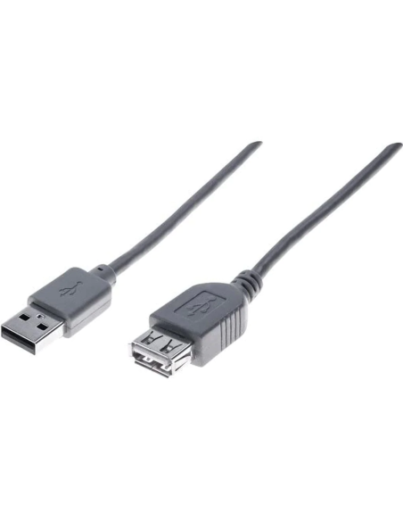 KABEL RALLONGE ECO USB-A-USB-A POPIELATY 1.8M