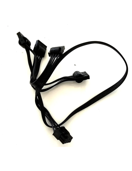 KABEL ZASILAJĄCY DYSKI 4xHDD MOLEX 1x8PIN