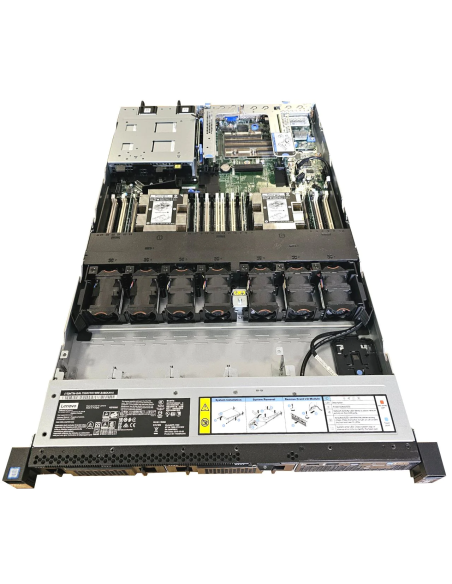 LENOVO SR630 2x XEON GOLD 6136 32GB RAM 1x 128GB SSD M.2 4x10GB SFP+ 2xPSU