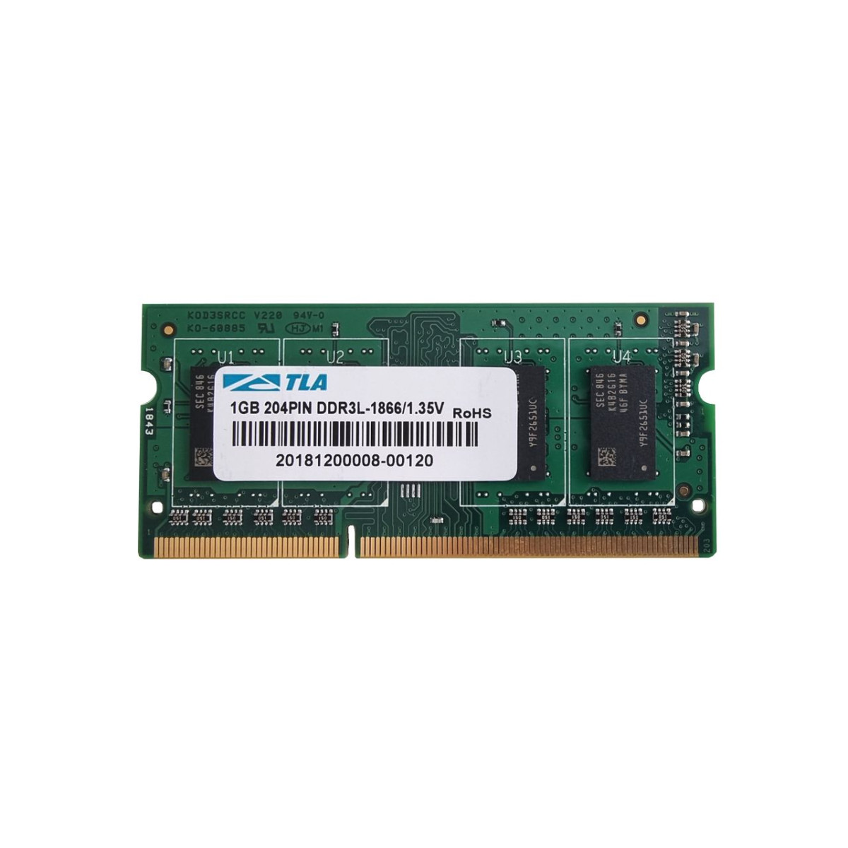 PAMIĘĆ SERWER NAS TLA DDR3L 1GB 1866 SODIMM 1.35V
