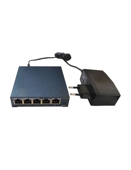 BIURKOWY SWITCH TP-LINK TL-SG105 5x1GB ZASILACZ