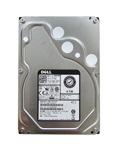 DYSK DELL TOSHIBA 4TB SAS 12G 7.2K 3,5 00F9W8 MG04SCA40EN