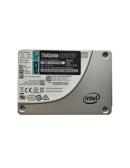 DYSK IBM INTEL 480GB SSD SATA 6G 2,5 01GT759 SSDSC2KB480G7L