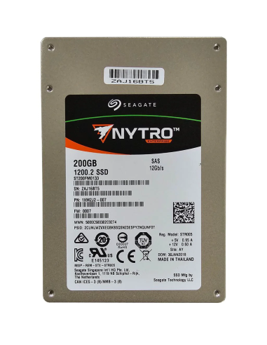 DYSK SEAGATE NYTRO 1200.2 200GB SSD SAS 12G 2,5 ST200FM0133