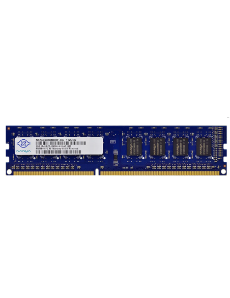 PAMIEC KOMPUTEROWA NANYA 2GB 1Rx8 PC3-10600U NON-ECC NT2GC64B88B0NF-CG