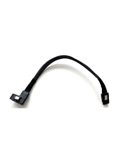 KABEL MINI SAS PROSTY NA MINI SAS KĄTOWY 36CM