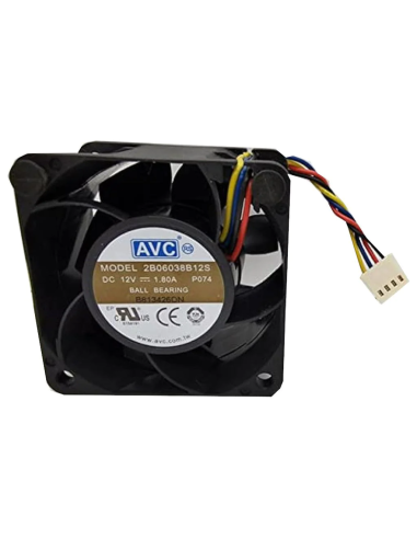 WENTYLATOR AVC DC 12V 1.80A 2B06038B12S 60x60x38MM