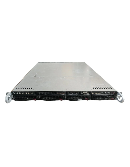 SUPERMICRO SC813M XEON GOLD 5118 32GB RAM 512GB NVMe SSD 2x400W RAID VROC