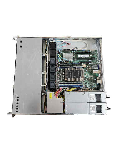 SUPERMICRO SC813M XEON GOLD 5118 32GB RAM 512GB NVMe SSD 2x400W RAID VROC
