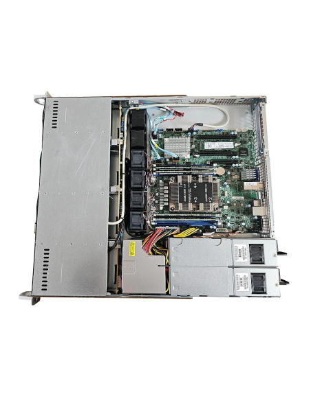 SUPERMICRO SC813M XEON GOLD 5118 32GB RAM 512GB NVMe SSD 2x400W RAID VROC