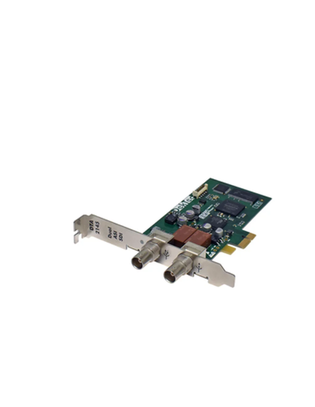 DEKTEC ASI/SD-SDi Input/Output with Relay Bypass PCIe x1 DTA-2145 FULL
