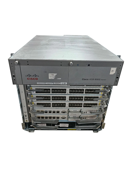 CISCO ROUTER ASR 9006 140xSFP 1GB 2x10GB XFP 2xPSU LICENCJE 4xMETRO 24-PORT