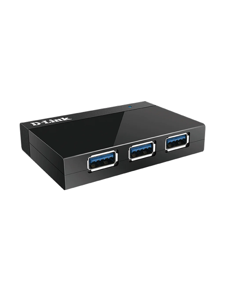 NOWY HUB USB D-LINK 4xUSB 3.0 1xUSB MICRO-B WINDOWS MAC LINUX DUB-1340