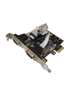 KARTA SZEREGOWA LOGILINK 2xRS-232 COM PCI-E x1 FULL