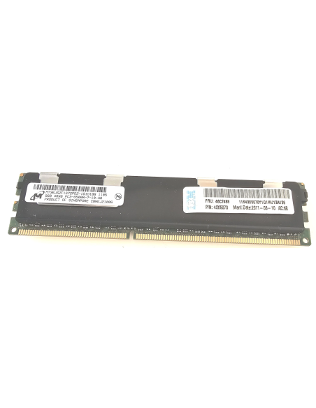 PAMIĘC IBM MICRON 8GB 4RX8 PC3-8500R DDR3-1066 REG ECC 43X5070