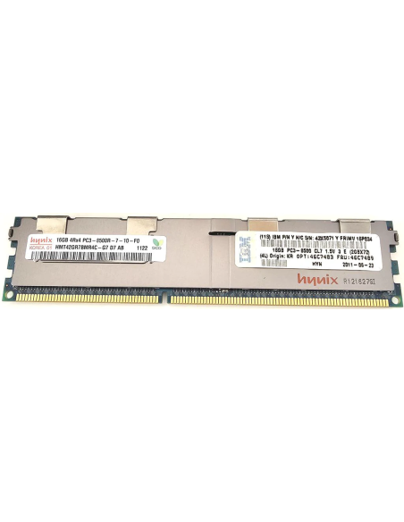 PAMIEC IBM HYNIX 16GB 4Rx4 PC3-8500R DDR3-1066 REGISTERED ECC 43X5071