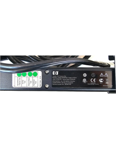 LISTWA PDU HP HSTNR-PS05 GNIAZDO 5xC13 1xIEC C19 16A 100-240V 533780-001