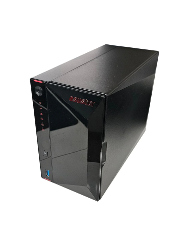 ASUSTOR AS5202T 2x8TB SATA CELERON 2.0GHz 8GB DDR4 3xUSB 2xRJ-45 2.5Gbps