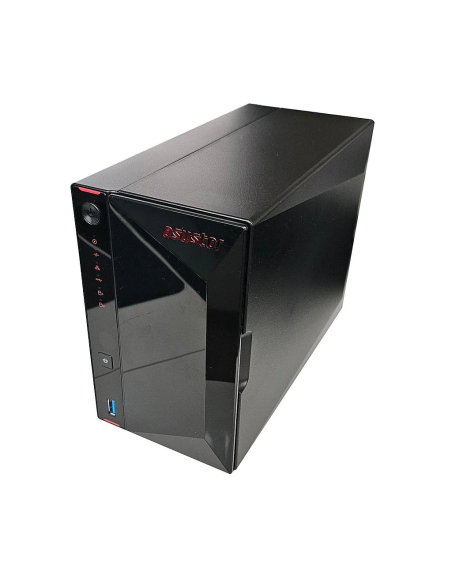 ASUSTOR AS5202T 2x8TB SATA CELERON 2.0GHz 8GB DDR4 3xUSB 2xRJ-45 2.5Gbps