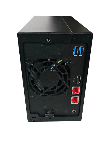 ASUSTOR AS5202T 2x8TB SATA CELERON 2.0GHz 8GB DDR4 3xUSB 2xRJ-45 2.5Gbps