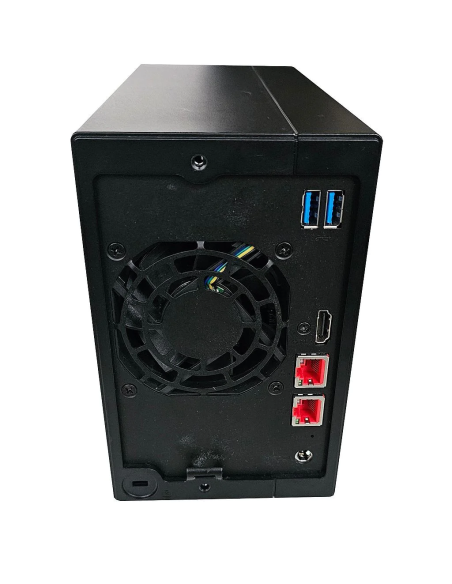 ASUSTOR AS5202T 2x8TB SATA CELERON 2.0GHz 8GB DDR4 3xUSB 2xRJ-45 2.5Gbps
