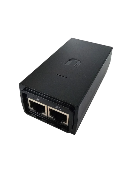 ZASILACZ POE UBIQUITI POE-24-12W-G-WH 2xRJ-45 12W 24V 0.5A CZARNY
