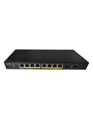 SWITCH ZYXEL GS1900-10HP 8x1GB PoE 2xSFP VLAN L2 ZASILACZ