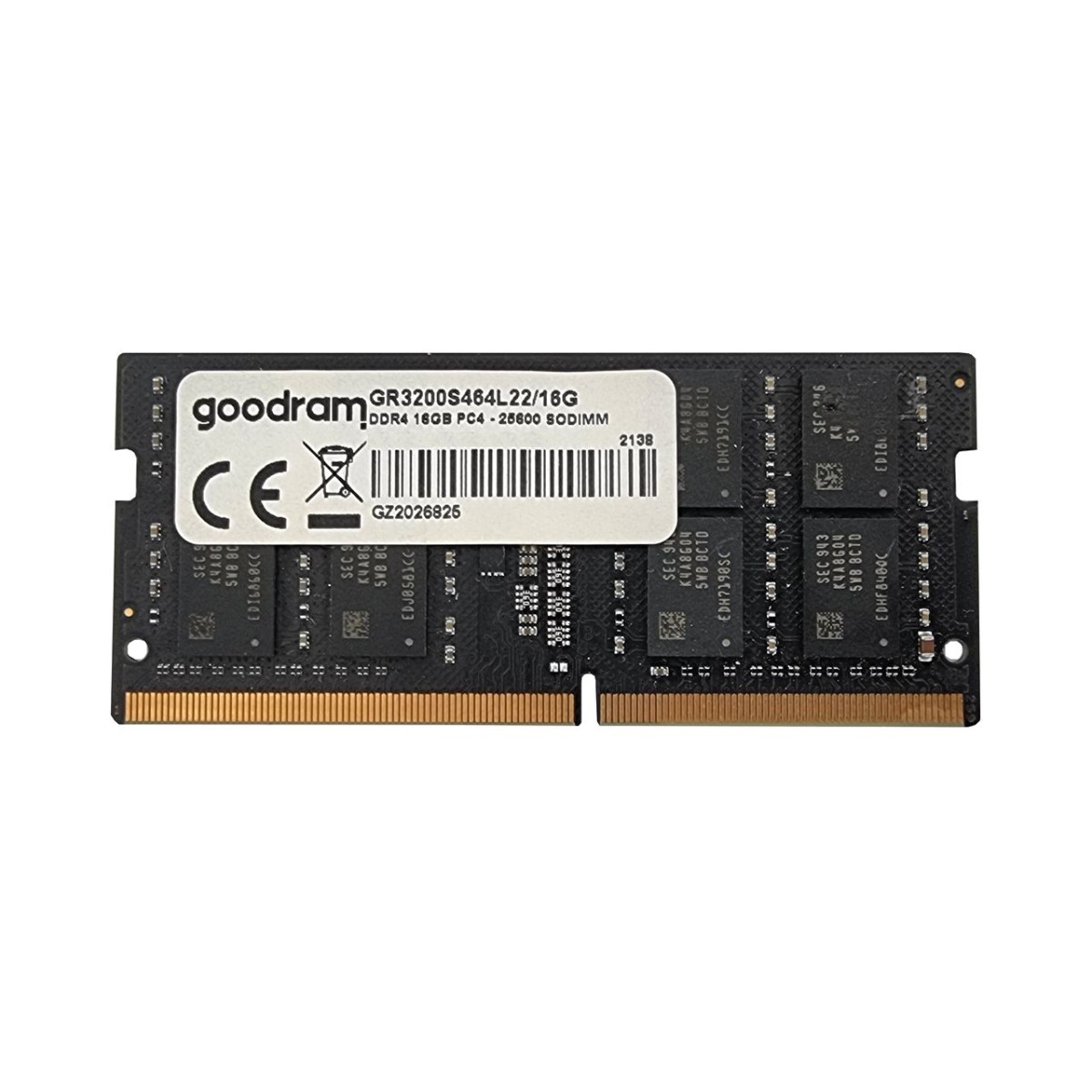 GOODRAM 16GB PC4-25600 SODIMM GR3200S464L22S