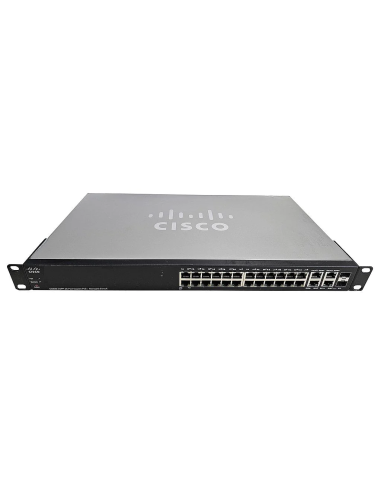 SWITCH CISCO SG300-28PP 26x1GB PoE+ 2xCOMBO 2xSFP VLAN USZY