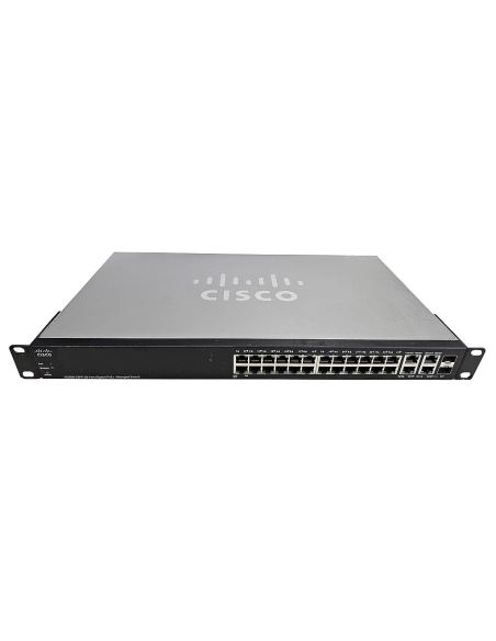 SWITCH CISCO SG300-28PP 26x1GB PoE+ 2xCOMBO 2xSFP VLAN USZY