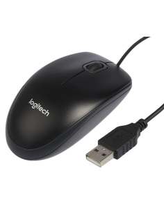 NOWA PRZEWODOWA MYSZ LOGITECH B100 USB 1.8M 800DPI BLACK