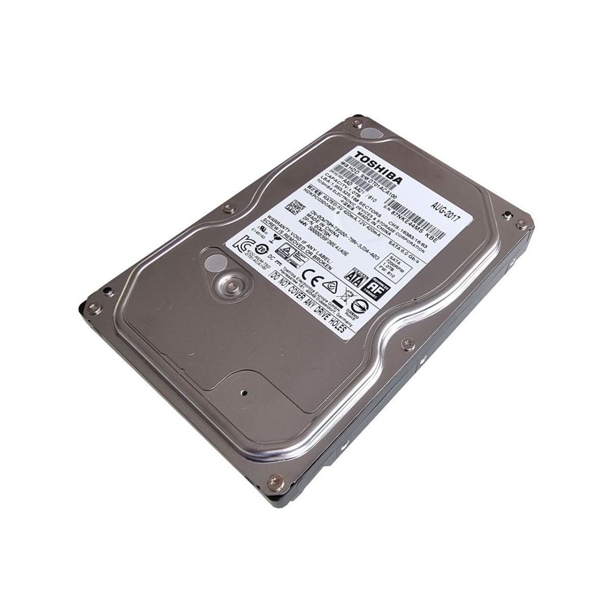 DYSK DELL TOSHIBA 1TB SATA 7.2K 6G 3,5 0CW76M DYSK DELL TOSHIBA 1TB SATA 7.2K 6G 3,5 0CW76M