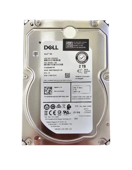 DYSK DELL SEAGATE 2TB SAS 12G 7.2K 3,5 07RCGV ST2000NM0155