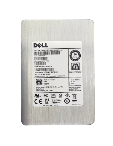 DYSK DELL LITEON 60GB SSD SATA 6G 2,5 MLC 0WC8RX