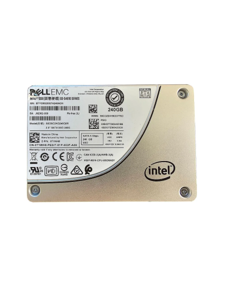 DYSK DELL INTEL DC3-S4610 240GB SSD SATA 6G 2.5 TLC SSDSC2KG240G8R 0T1WH8