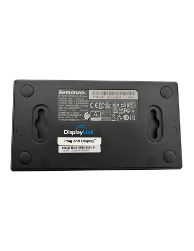 STACJA DOKUJACA LENOVO THINKPAD USB-C 3.0 PRO DOCK ZASILACZ 45W 40A70045EU