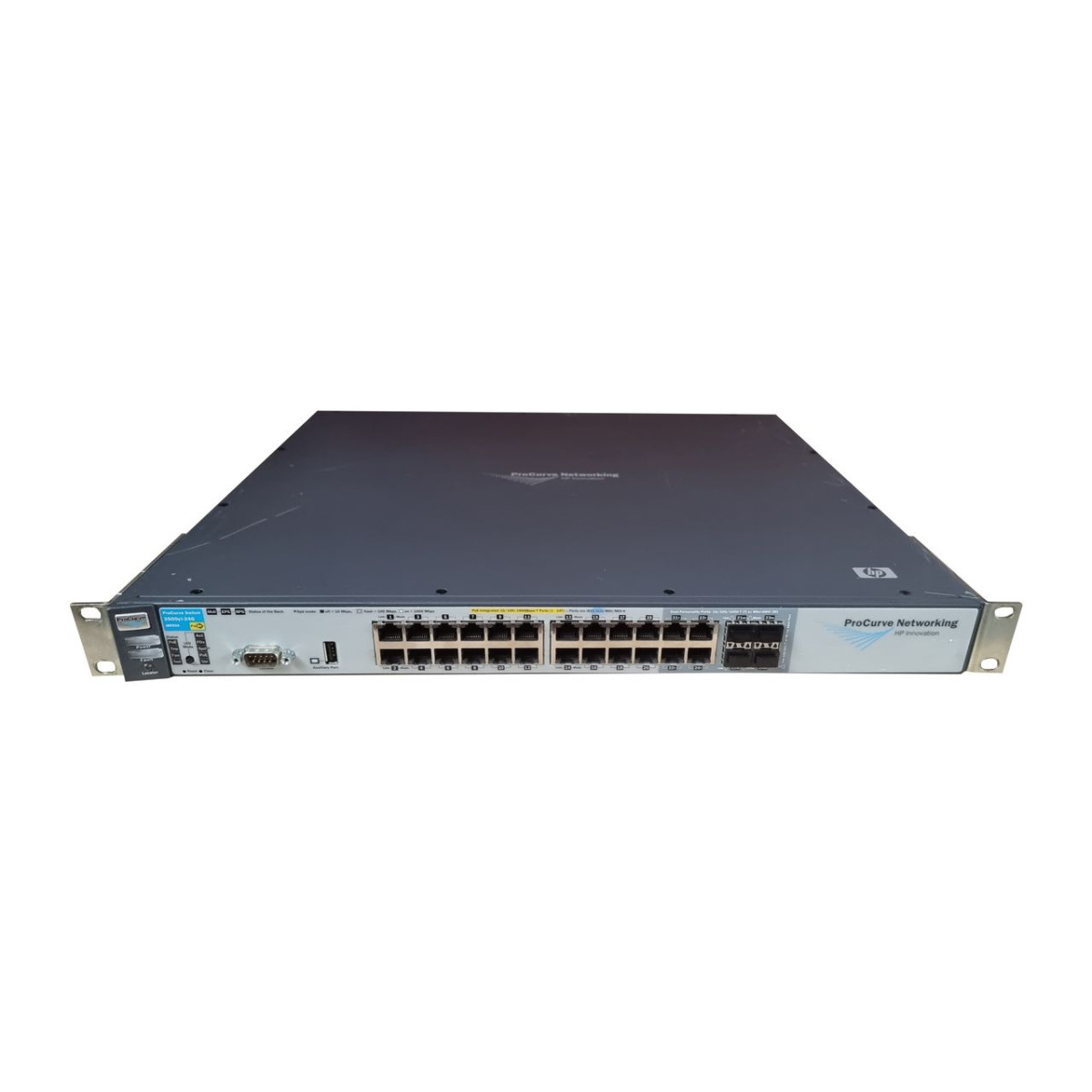 HP 3500YL-24G-PoE+ 24x1GB 4xSFP 2x10GB SFP J8692A