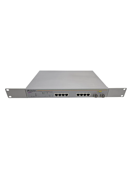 SWITCH ALLIED TELESIS 8x1GB 4xPoE 2xSFP 2xGBIC 1GB AT-GS950 USZY