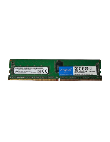 CRUCIAL MICRON 8GB 2Rx8 PC4-2666V ECC REG MTA18ASF1G72PDZ-2G6B1QI
