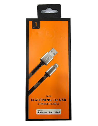 NOWY KABEL FL USB 2.0 NA APPLE LIGHTNING 1M MORO IPHONE 14 13 12 11 IPAD