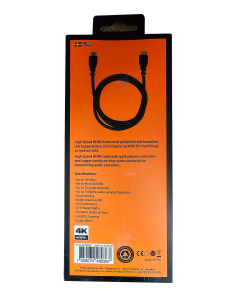 NOWY KABEL FL HDMI 2.0 NA HDMI 2.0 4K CZARNY 2M 40-480387 2