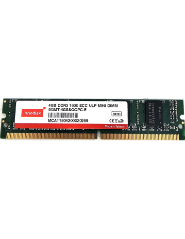 PAMIEC INNODISK 4GB DDR3 1600 ECC ULP MINI DIMM M3MT-4GSSOCPC-E