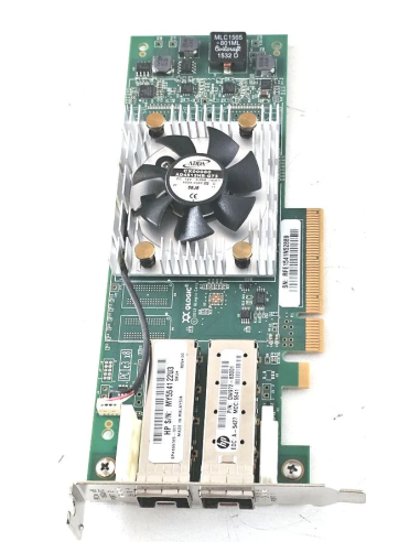 QLOGIC QLE2662 2P HBA 16Gbps FC PCI-E 699765-001 LOW PROFILE